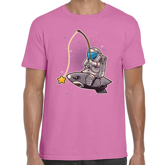 Fishing Star Astronaut T-Shirt - Tshirtpark.com