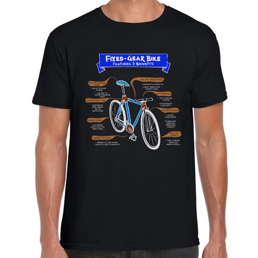 Fixed-Gear Bike T-Shirt - Tshirtpark.com