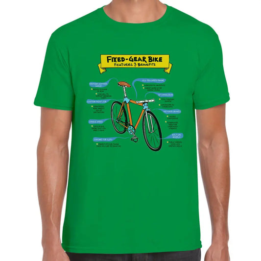 Fixed-Gear Bike T-Shirt - Tshirtpark.com