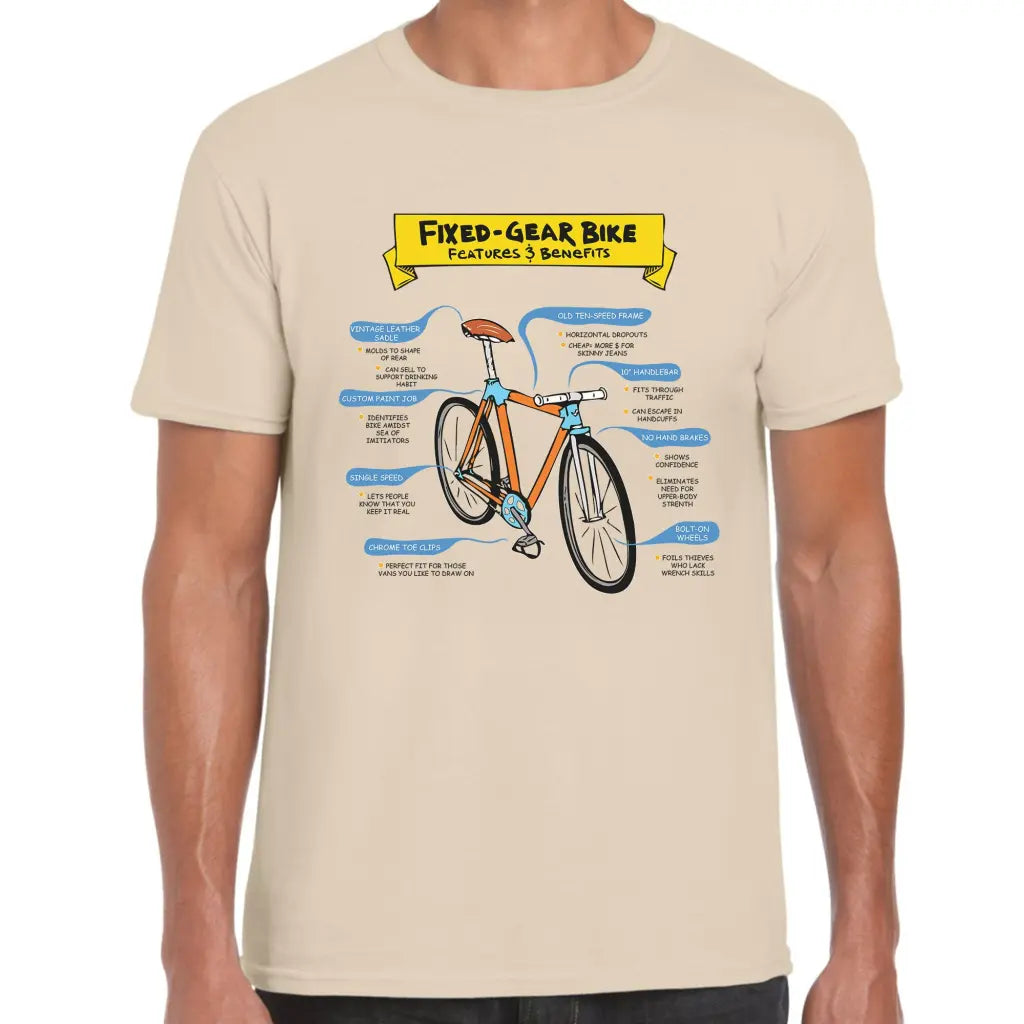 Fixed-Gear Bike T-Shirt - Tshirtpark.com