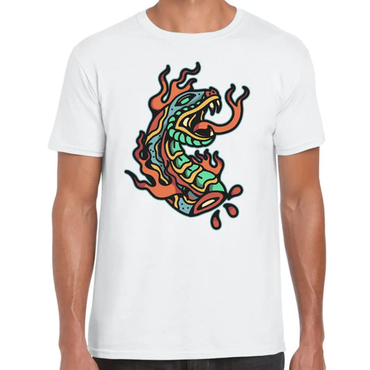 Flame Snake T-Shirt - Tshirtpark.com