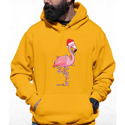 Flamingo Lights Colour Hoodie - Tshirtpark.com