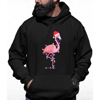 Flamingo Lights Colour Hoodie - Tshirtpark.com