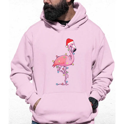 Flamingo Lights Colour Hoodie - Tshirtpark.com