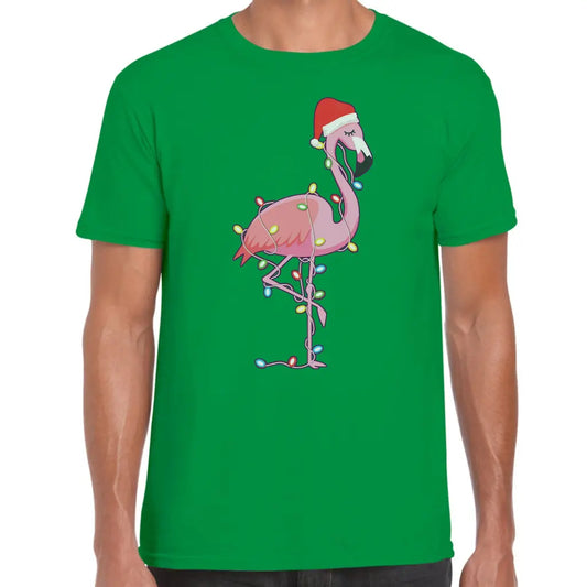 Flamingo Lights T-Shirt - Tshirtpark.com