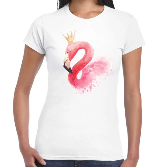 Flamingo Queen Ladies T-shirt - Tshirtpark.com