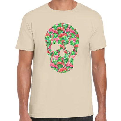 Flamingo Skull T-Shirt - Tshirtpark.com