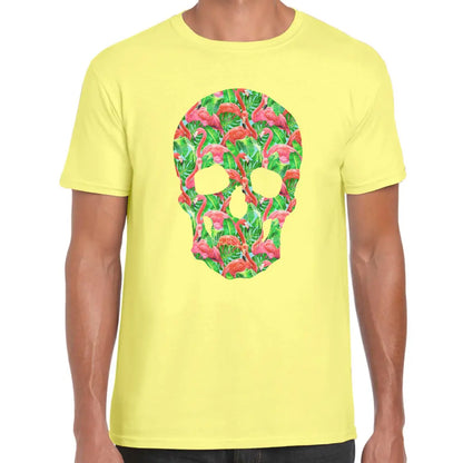 Flamingo Skull T-Shirt - Tshirtpark.com