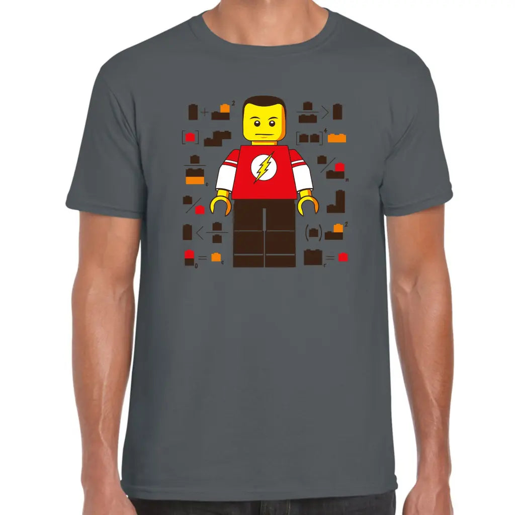 Flash Brick Man T-Shirt - Tshirtpark.com