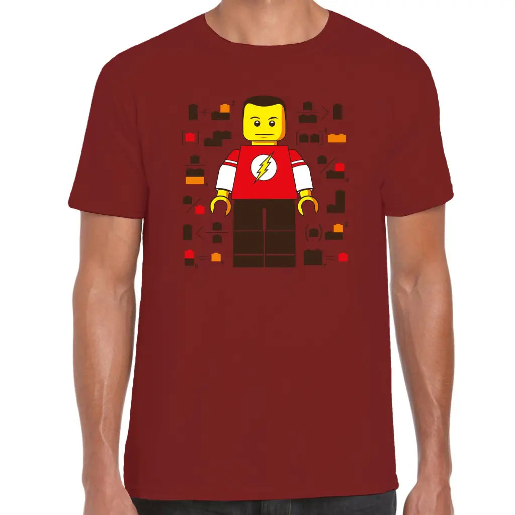 Flash Brick Man T-Shirt - Tshirtpark.com