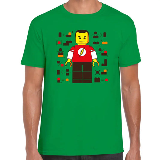 Flash Brick Man T-Shirt - Tshirtpark.com