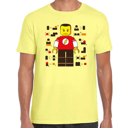 Flash Brick Man T-Shirt - Tshirtpark.com
