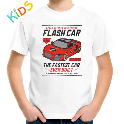 Flash Car Kids T-shirt - Tshirtpark.com