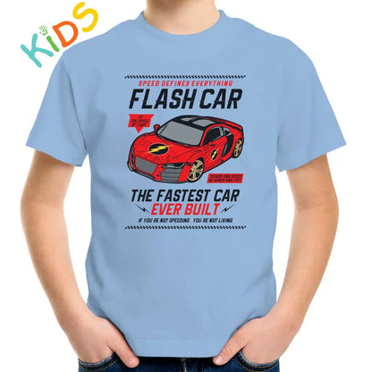 Flash Car Kids T-shirt - Tshirtpark.com