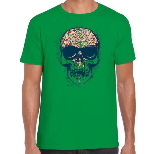 Flower Skull T-Shirt - Tshirtpark.com