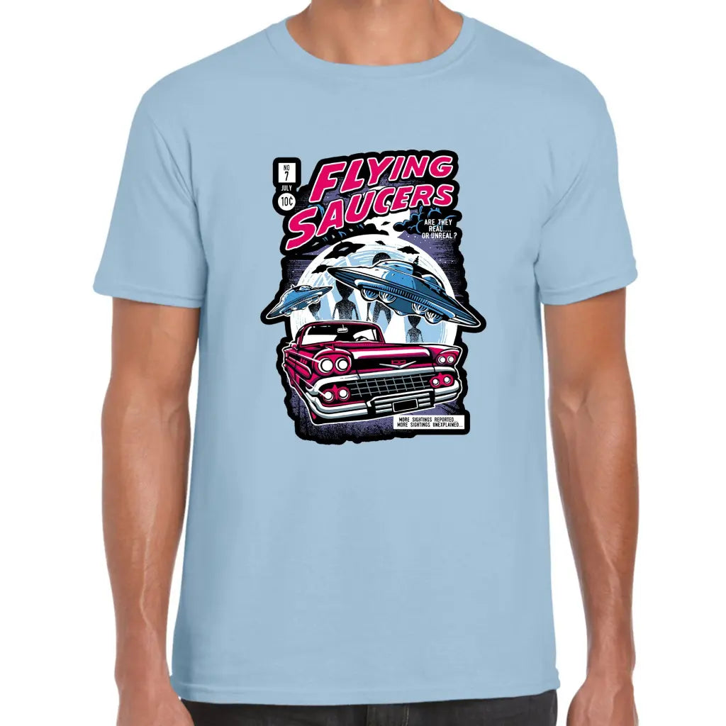 Flying Saucers T-Shirt - Tshirtpark.com