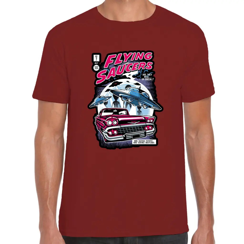 Flying Saucers T-Shirt - Tshirtpark.com