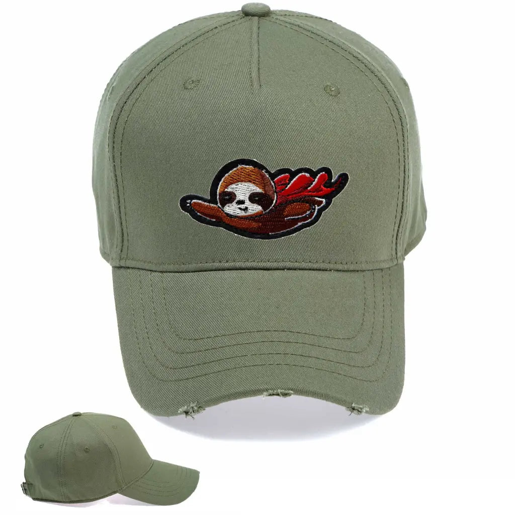 Flying Sloth Cap - Tshirtpark.com