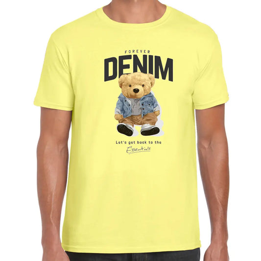 Forever Denim Teddy T-Shirt - Tshirtpark.com