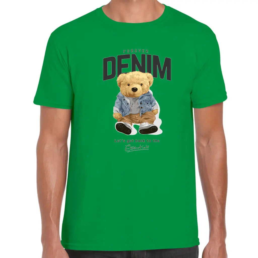 Forever Denim Teddy T-Shirt - Tshirtpark.com
