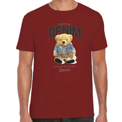 Forever Denim Teddy T-Shirt - Tshirtpark.com