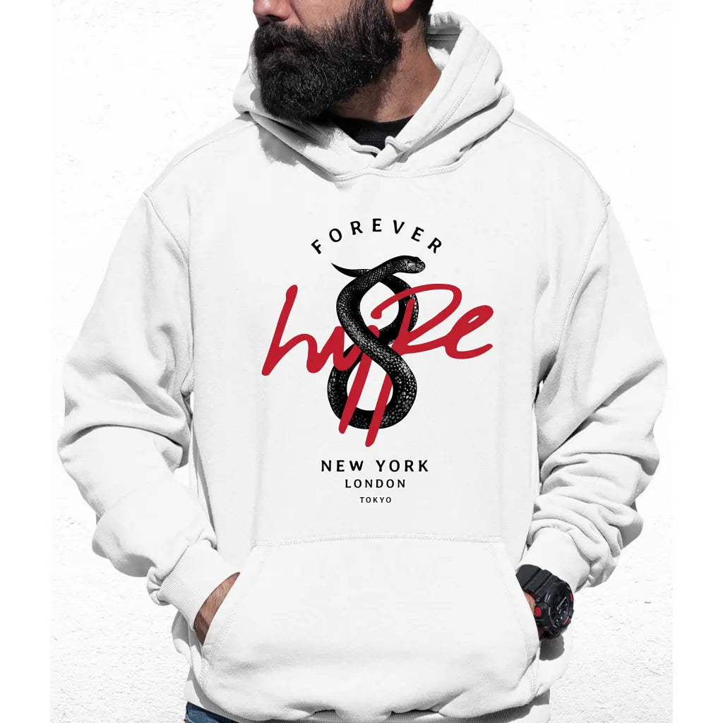 Forever Hype Slogan Colour Hoodie - Tshirtpark.com