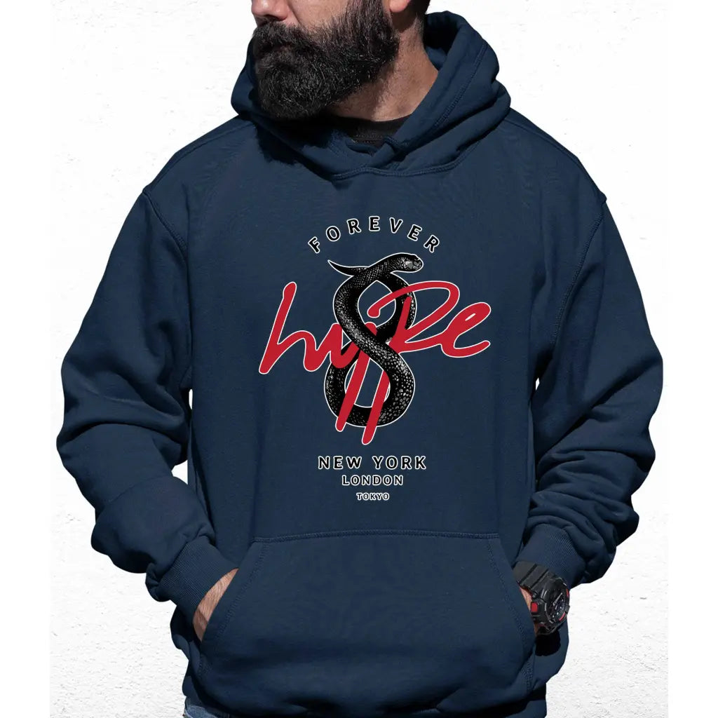 Forever Hype Slogan Colour Hoodie - Tshirtpark.com