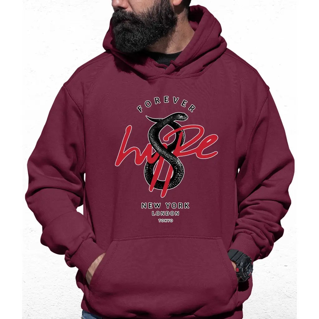 Forever Hype Slogan Colour Hoodie - Tshirtpark.com