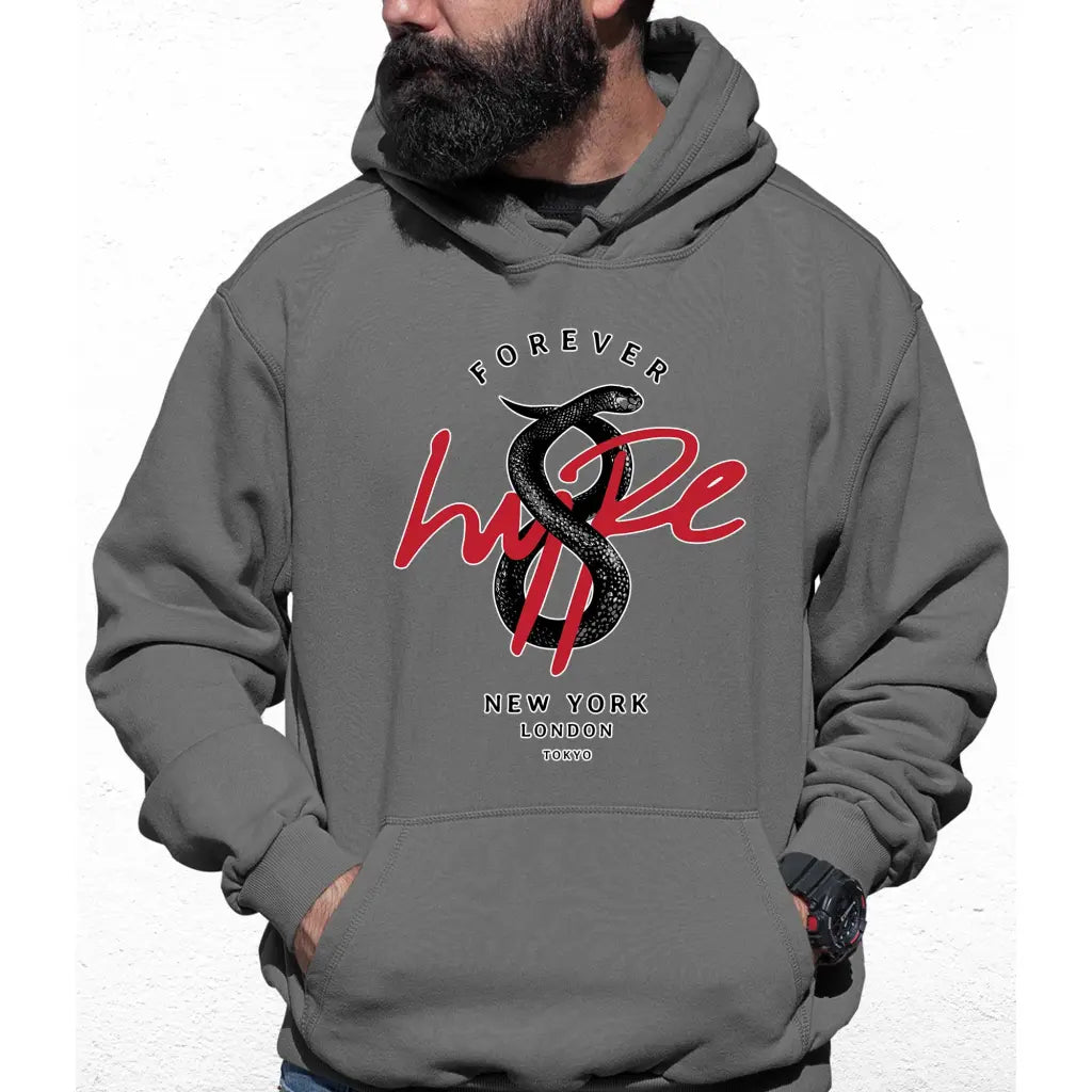 Forever Hype Slogan Colour Hoodie - Tshirtpark.com