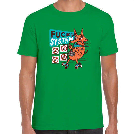 Fox The System T-Shirt - Tshirtpark.com