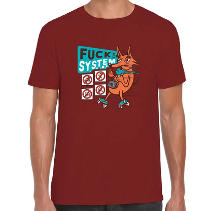 Fox The System T-Shirt - Tshirtpark.com
