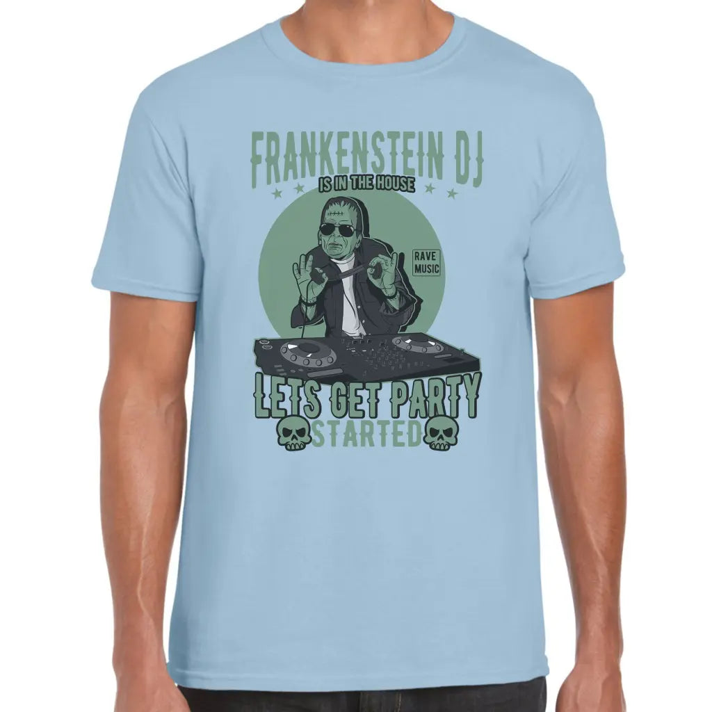 Frankenstein Dj T-Shirt - Tshirtpark.com
