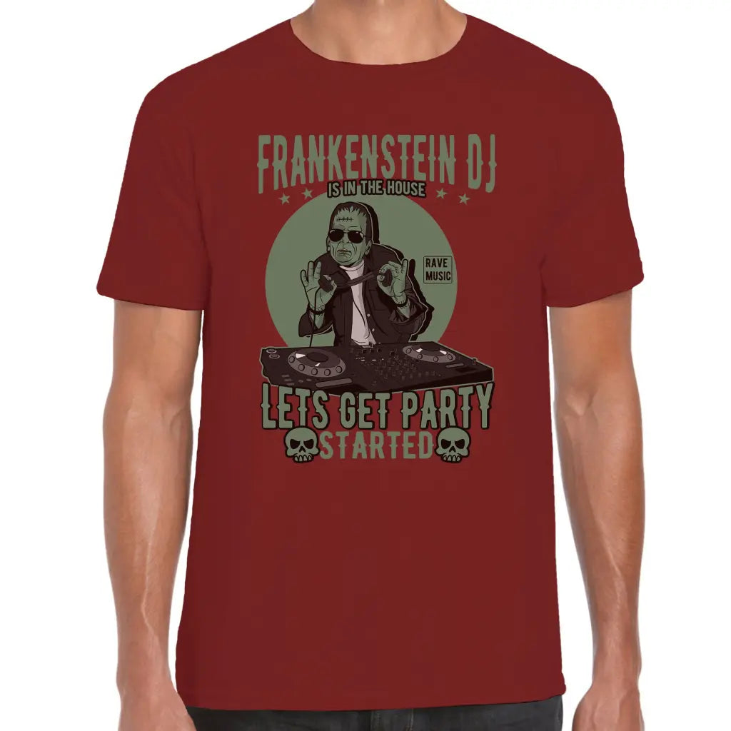 Frankenstein Dj T-Shirt - Tshirtpark.com