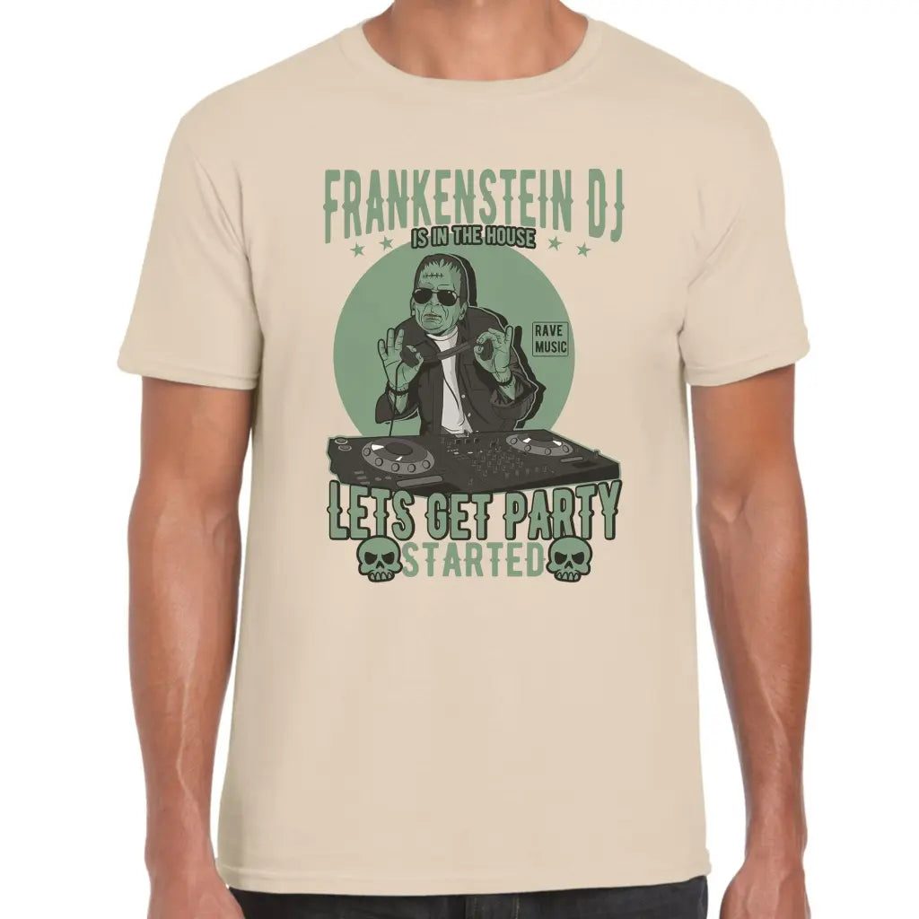 Frankenstein Dj T-Shirt - Tshirtpark.com