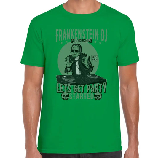 Frankenstein Dj T-Shirt - Tshirtpark.com