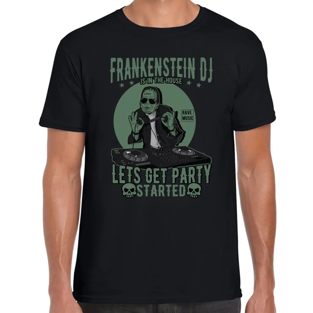 Frankenstein Dj T-Shirt - Tshirtpark.com