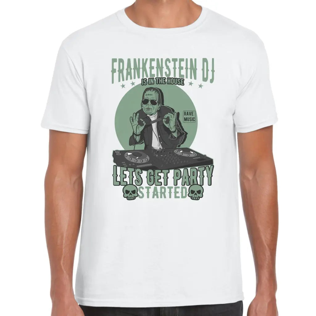 Frankenstein Dj T-Shirt - Tshirtpark.com