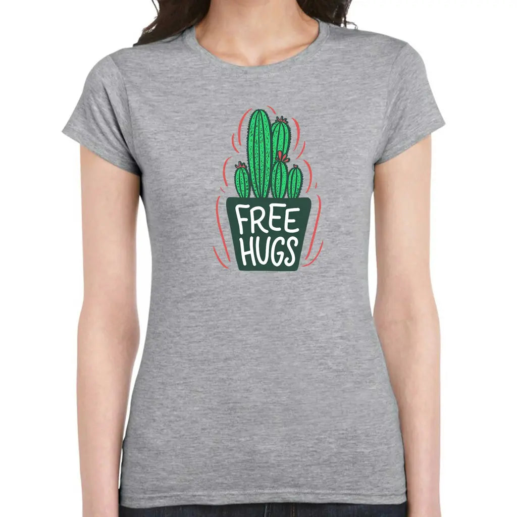 Free Hugs Ladies T-shirt - Tshirtpark.com