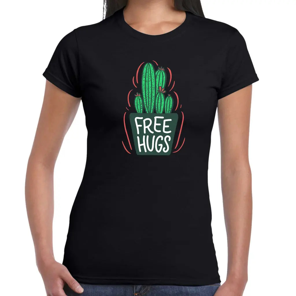 Free Hugs Ladies T-shirt - Tshirtpark.com