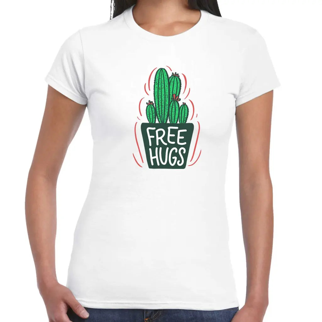Free Hugs Ladies T-shirt - Tshirtpark.com