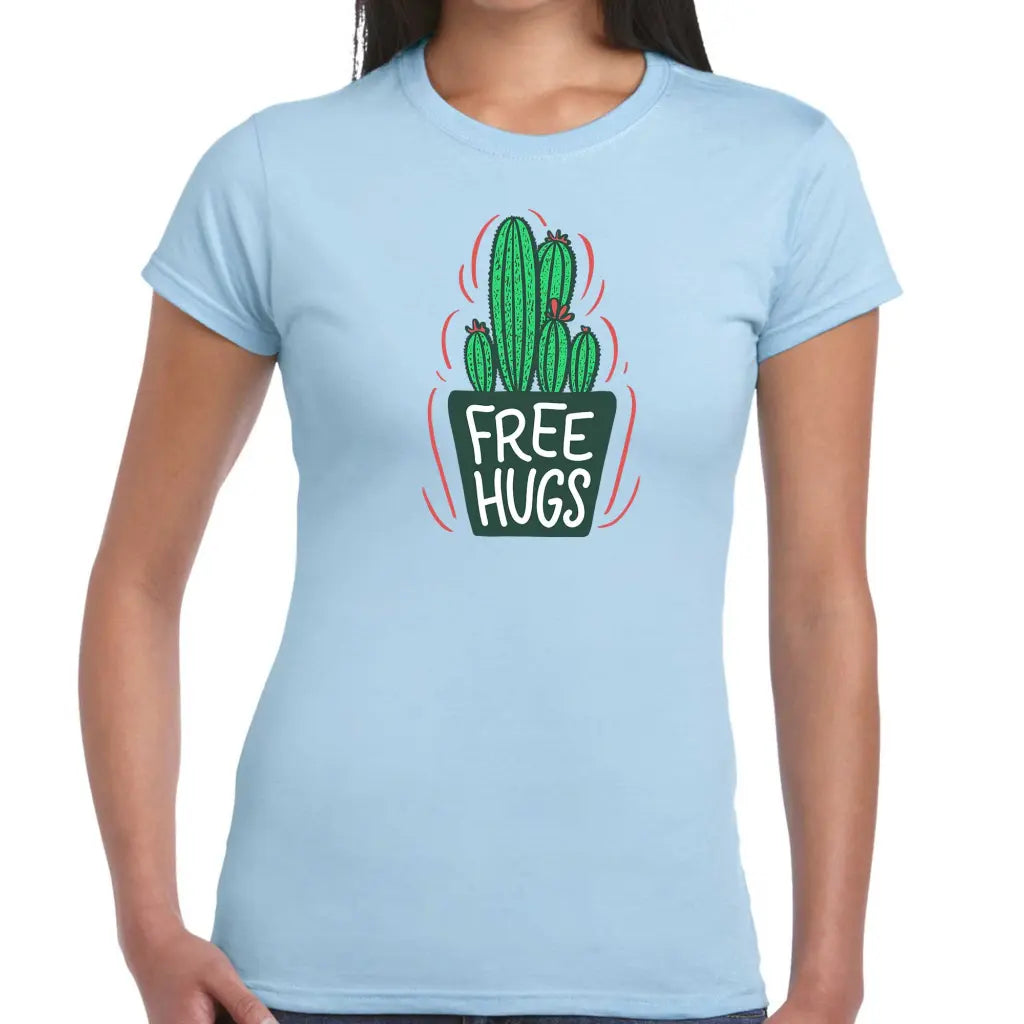 Free Hugs Ladies T-shirt - Tshirtpark.com