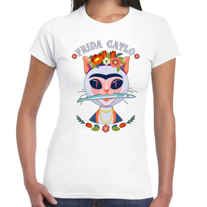 Frida Catlo Ladies T-shirt - Tshirtpark.com