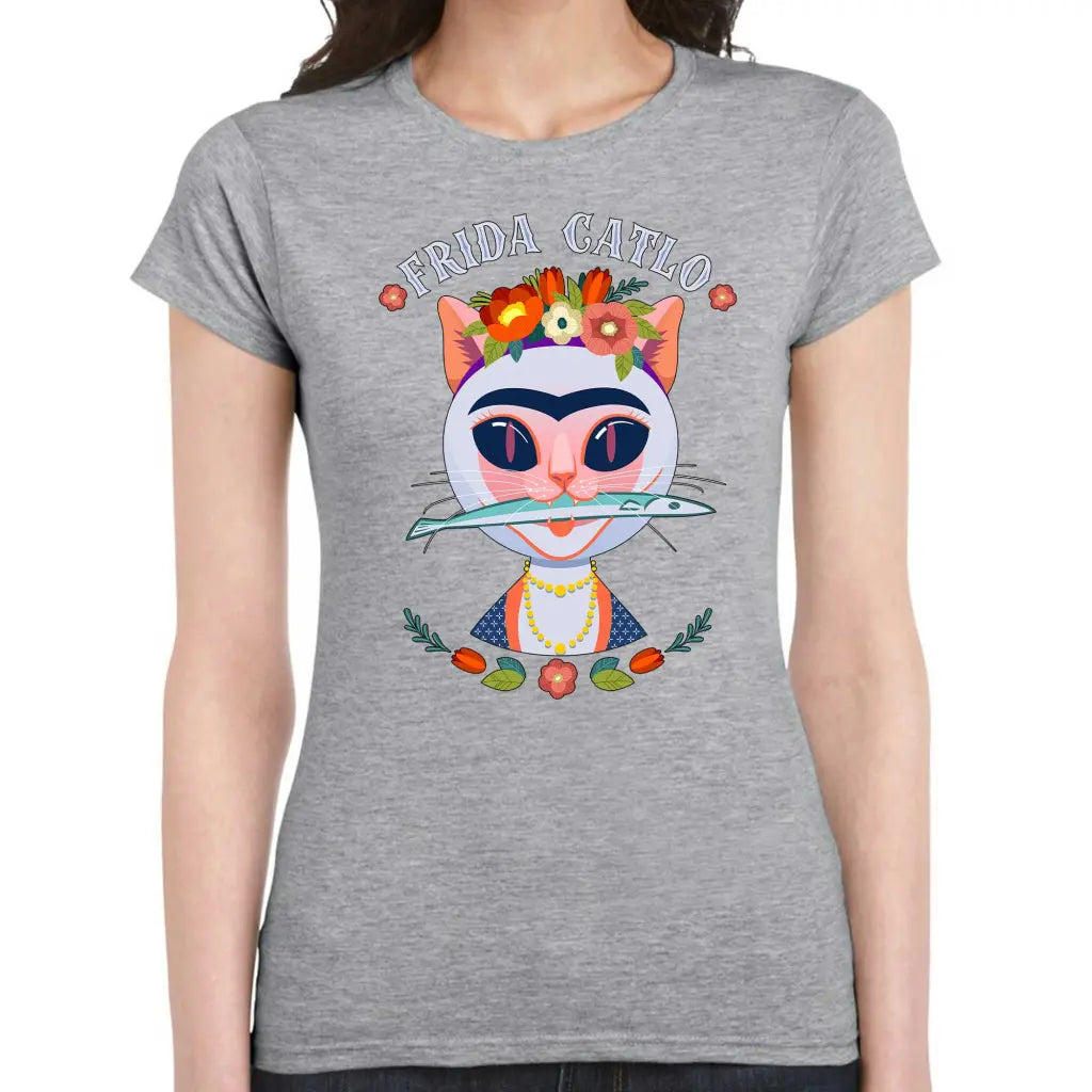 Frida Catlo Ladies T-shirt - Tshirtpark.com