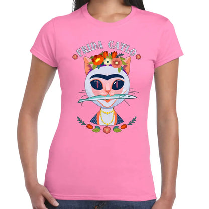 Frida Catlo Ladies T-shirt - Tshirtpark.com