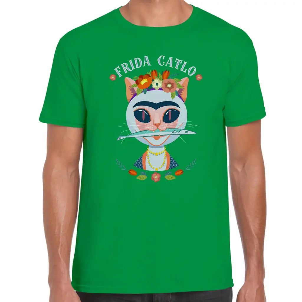 Frida Catlo T-Shirt - Tshirtpark.com