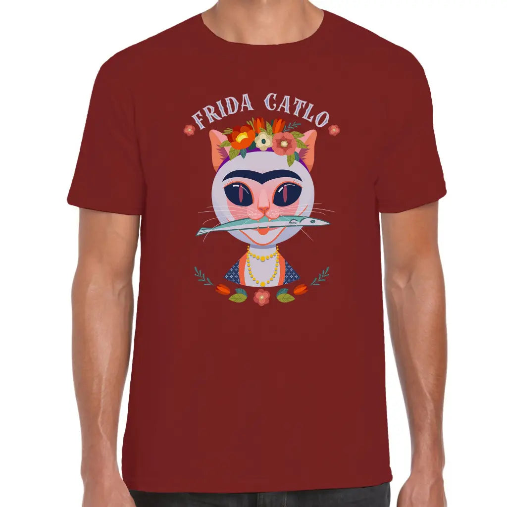 Frida Catlo T-Shirt - Tshirtpark.com