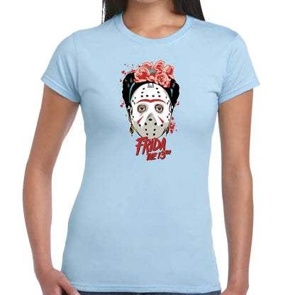 Frida The 13th Ladies T-shirt - Tshirtpark.com