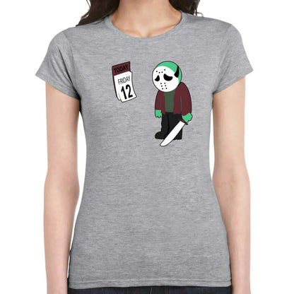 Friday 12th Ladies T-shirt - Tshirtpark.com