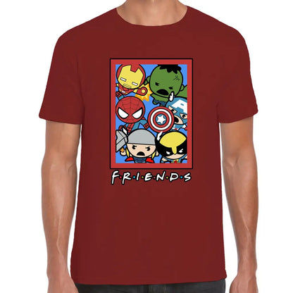 Friends Cartoon T-Shirt - Tshirtpark.com