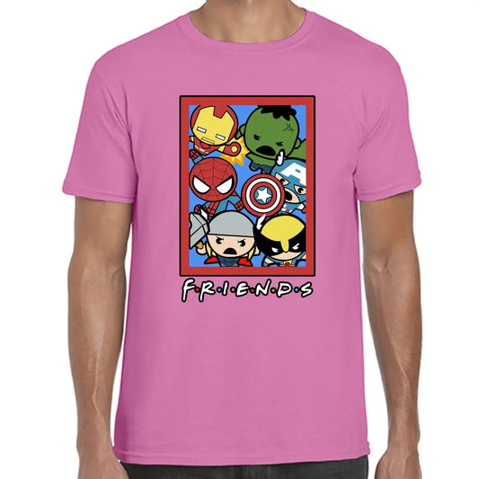 Friends Cartoon T-Shirt - Tshirtpark.com